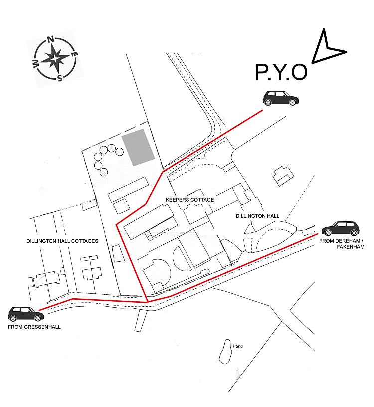 dillington hall pyo map